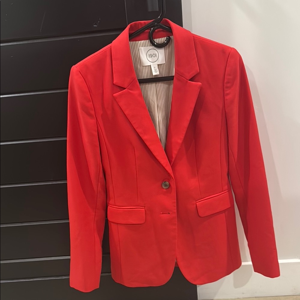 Circolo 1901 Single Breasted Red Blazer
